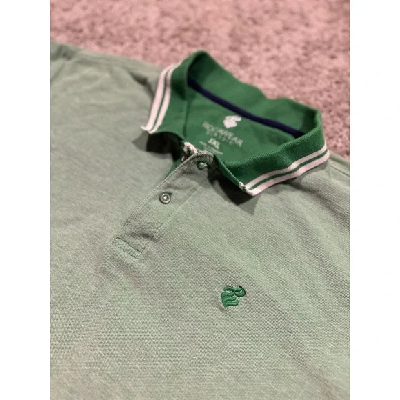 Rocawear Classic Polo Shirt Men's SZ 3XL Green Embroidered Logo - Picture 4 of 10